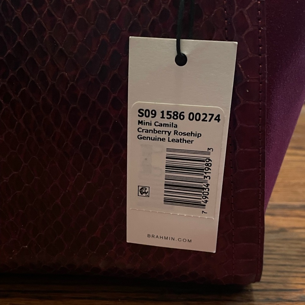 NWT Brahmin Mini Camila bag - Picture 5 of 5